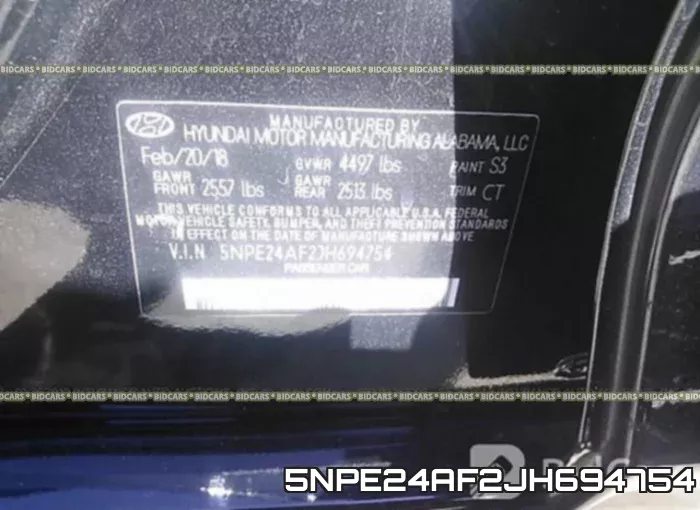 5NPE24AF2JH694754 фото 10