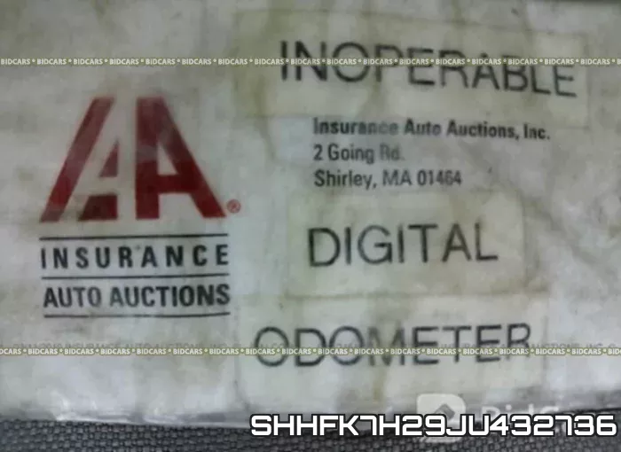 SHHFK7H29JU432736 фото 8