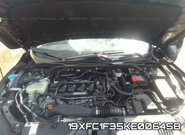 19XFC1F35KE006458 фото 2