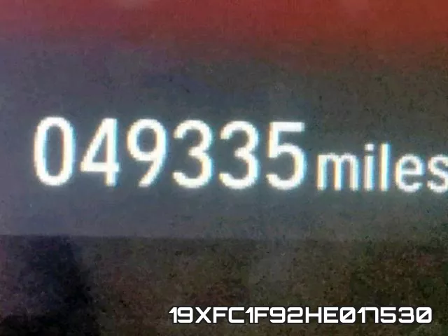 19XFC1F92HE017530 фото 9