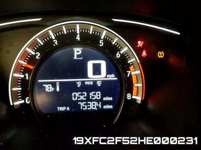 19XFC2F52HE000231 фото 9