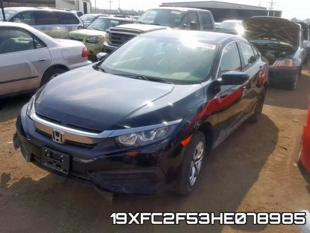 19XFC2F53HE078985 фото 3