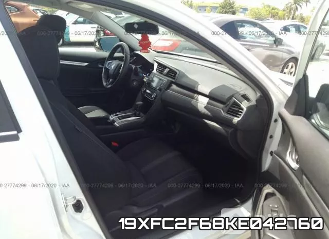 19XFC2F68KE042760 фото 6