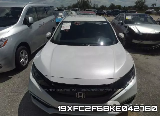 19XFC2F68KE042760 фото 7