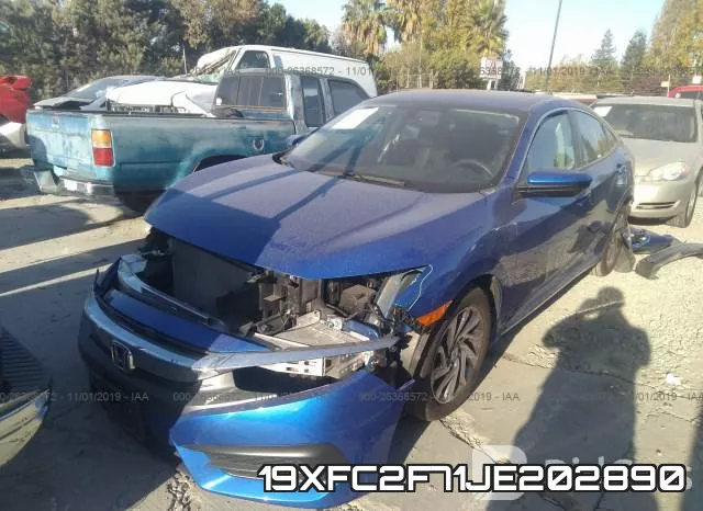 19XFC2F71JE202890 фото 3