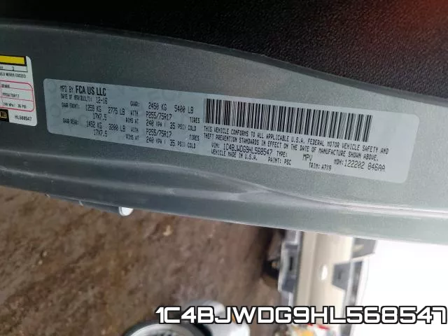1C4BJWDG9HL568547 фото 2