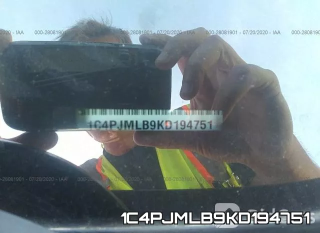 1C4PJMLB9KD194751 фото 10
