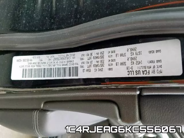 1C4RJEAG6KC556067 фото 2