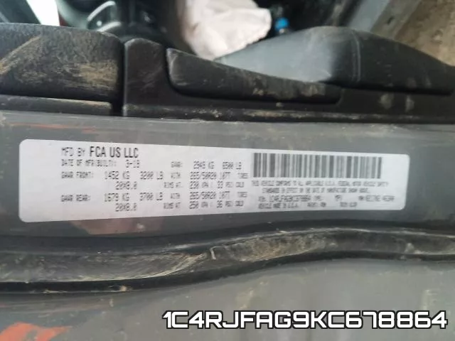 1C4RJFAG9KC678864 фото 2