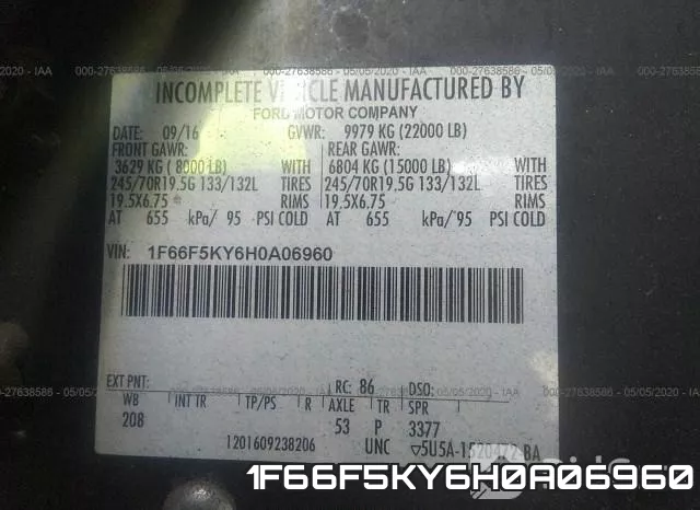 1F66F5KY6H0A06960 фото 10