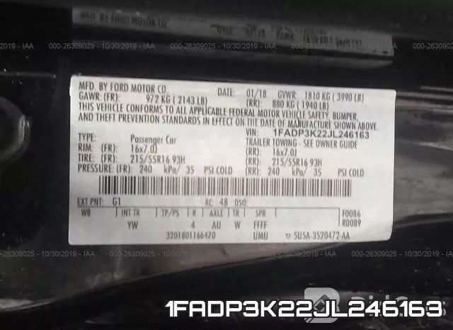 1FADP3K22JL246163 фото 10