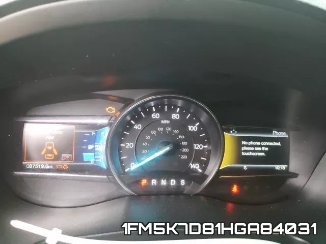 1FM5K7D81HGA84031 фото 9