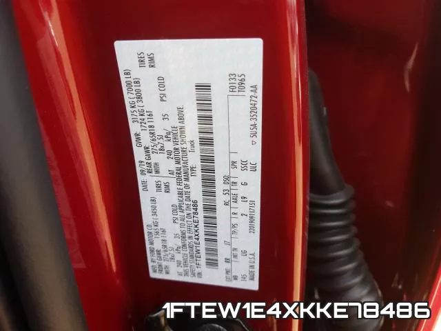 1FTEW1E4XKKE78486 фото 2