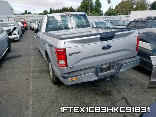 1FTEX1C83HKC91831 фото 4