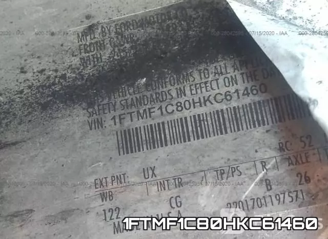 1FTMF1C80HKC61460 фото 10