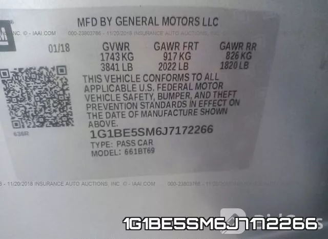 1G1BE5SM6J7172266 фото 10