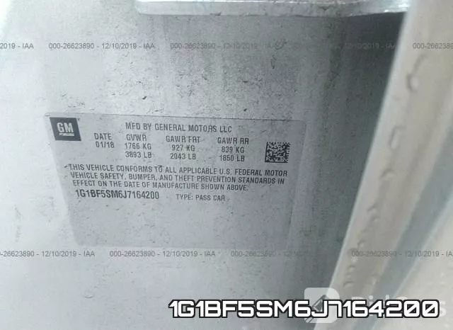 1G1BF5SM6J7164200 фото 10