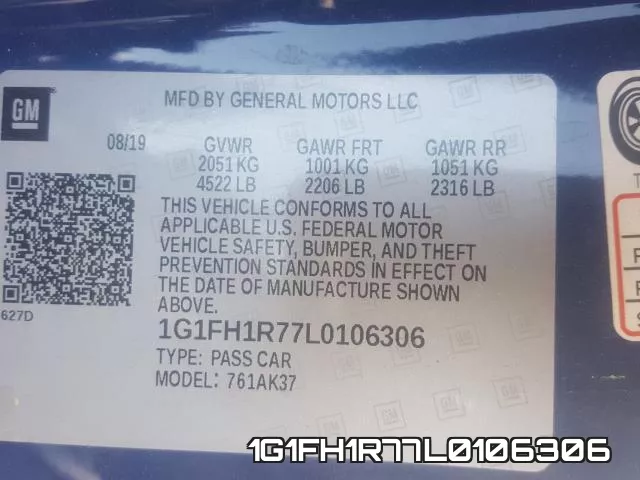 1G1FH1R77L0106306 фото 2