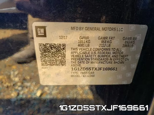 1G1ZD5STXJF169661 фото 2