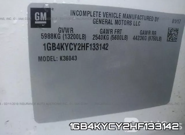 1GB4KYCY2HF133142 фото 10