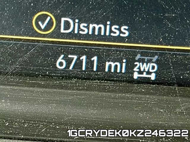 1GCRYDEK0KZ246322 фото 9