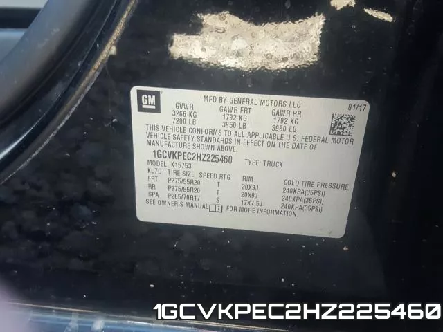 1GCVKPEC2HZ225460 фото 2