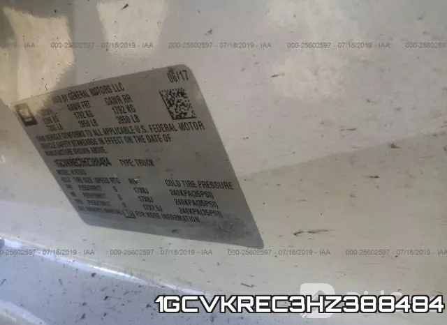 1GCVKREC3HZ388484 фото 10
