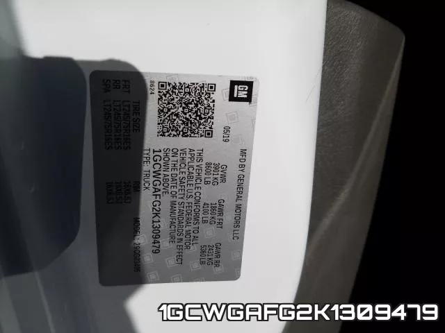 1GCWGAFG2K1309479 фото 2