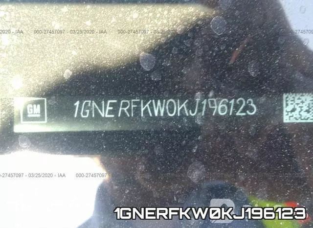 1GNERFKW0KJ196123 фото 10