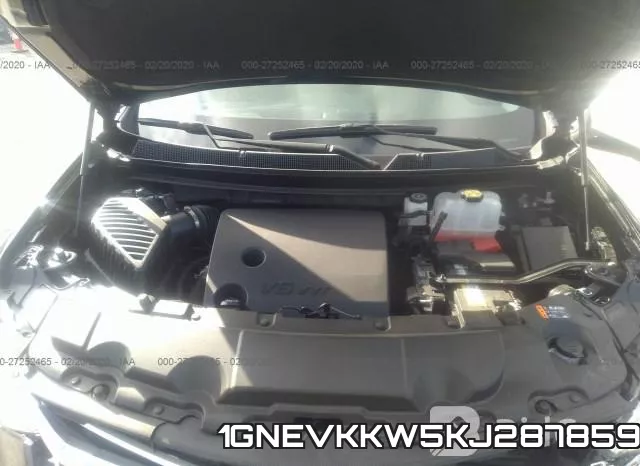 1GNEVKKW5KJ287859 фото 2