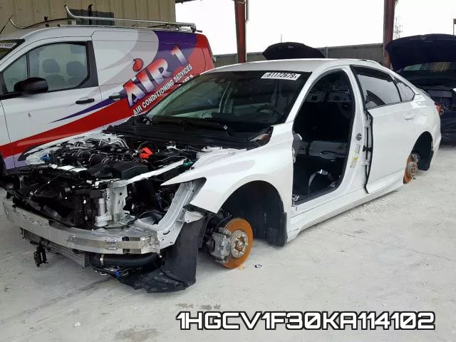 1HGCV1F30KA114102 фото 3