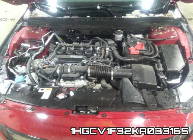 1HGCV1F32KA033165 фото 2