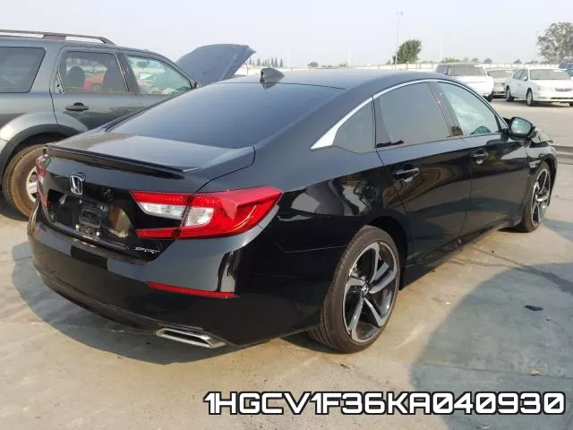 1HGCV1F36KA040930 фото 5