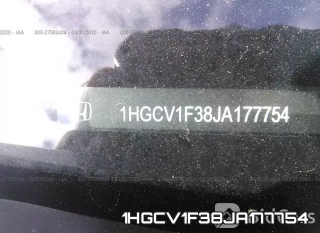 1HGCV1F38JA177754 фото 9