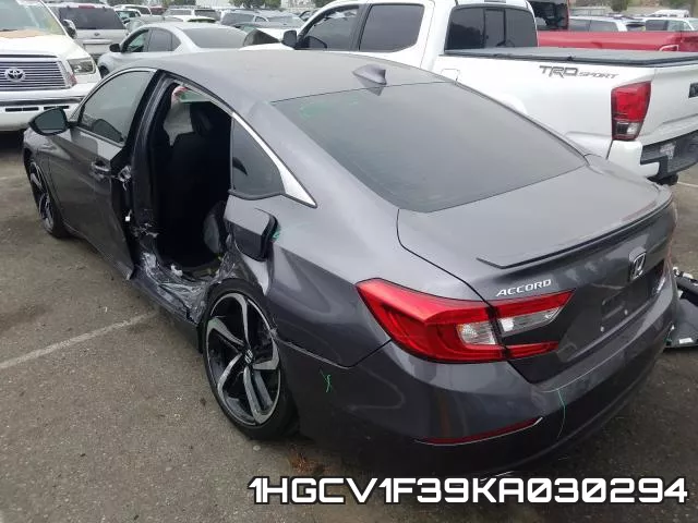 1HGCV1F39KA030294 фото 4