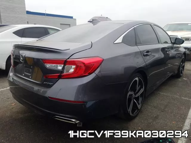 1HGCV1F39KA030294 фото 5