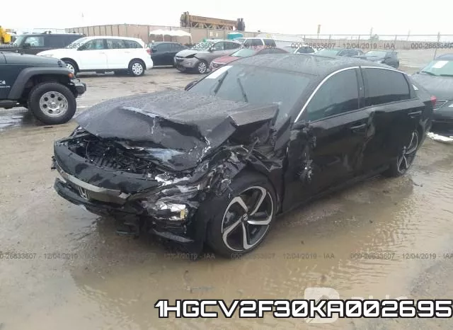 1HGCV2F30KA002695 фото 3