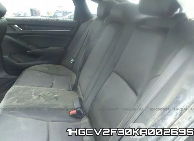 1HGCV2F30KA002695 фото 9