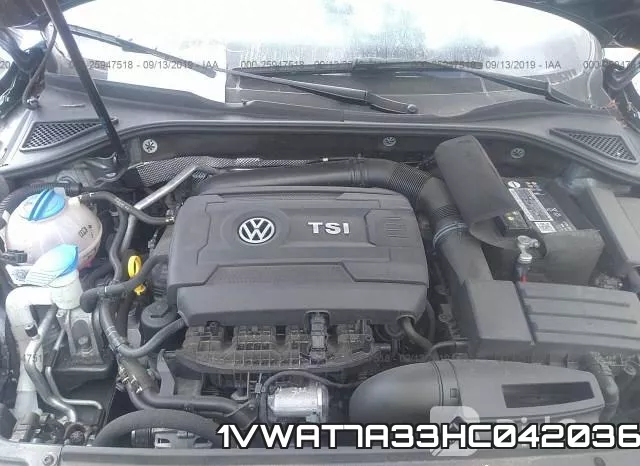 1VWAT7A33HC042036 фото 2