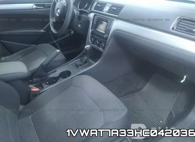 1VWAT7A33HC042036 фото 6