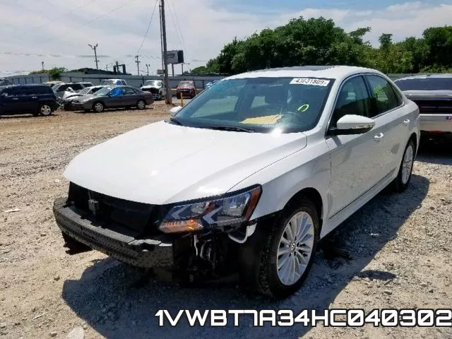 1VWBT7A34HC040302 фото 3