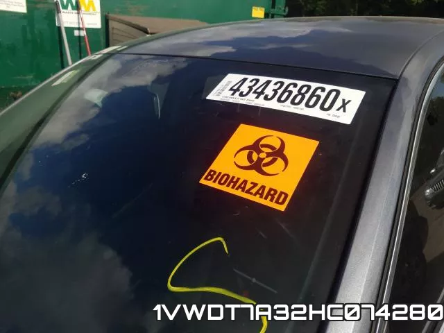 1VWDT7A32HC074280 фото 10
