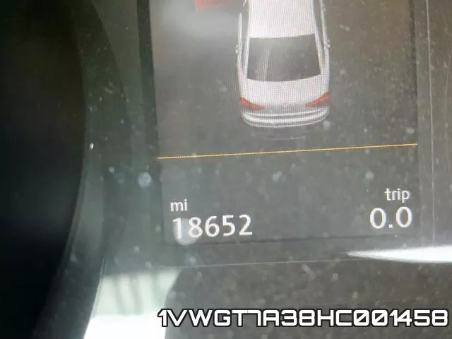 1VWGT7A38HC001458 фото 9
