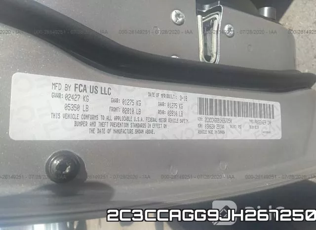 2C3CCAGG9JH267250 фото 10