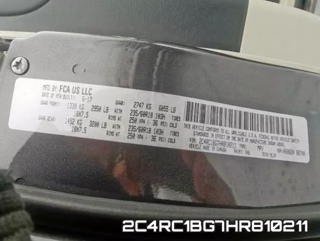 2C4RC1BG7HR810211 фото 2
