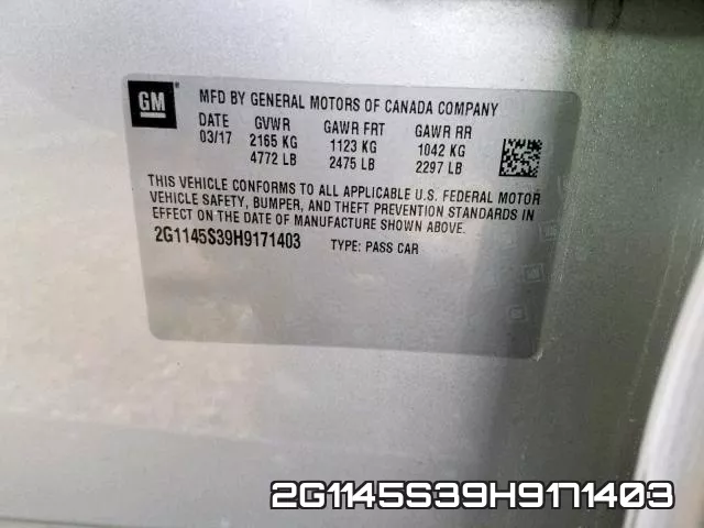 2G1145S39H9171403 фото 2