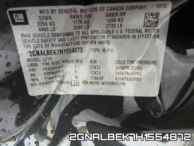 2GNALBEK7H1554872 фото 2