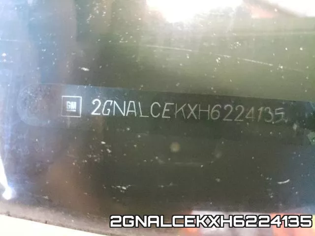 2GNALCEKXH6224135 фото 2