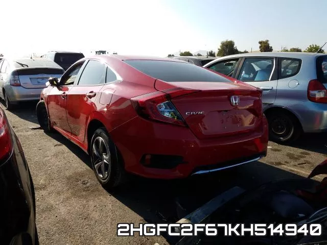 2HGFC2F67KH514940 фото 4