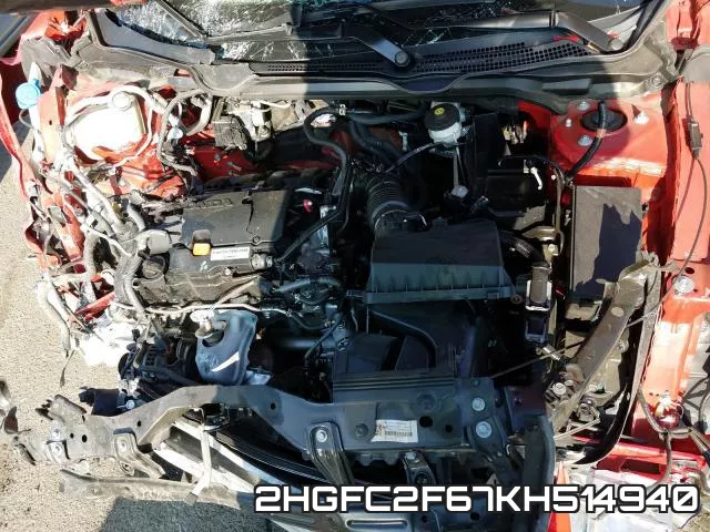 2HGFC2F67KH514940 фото 8